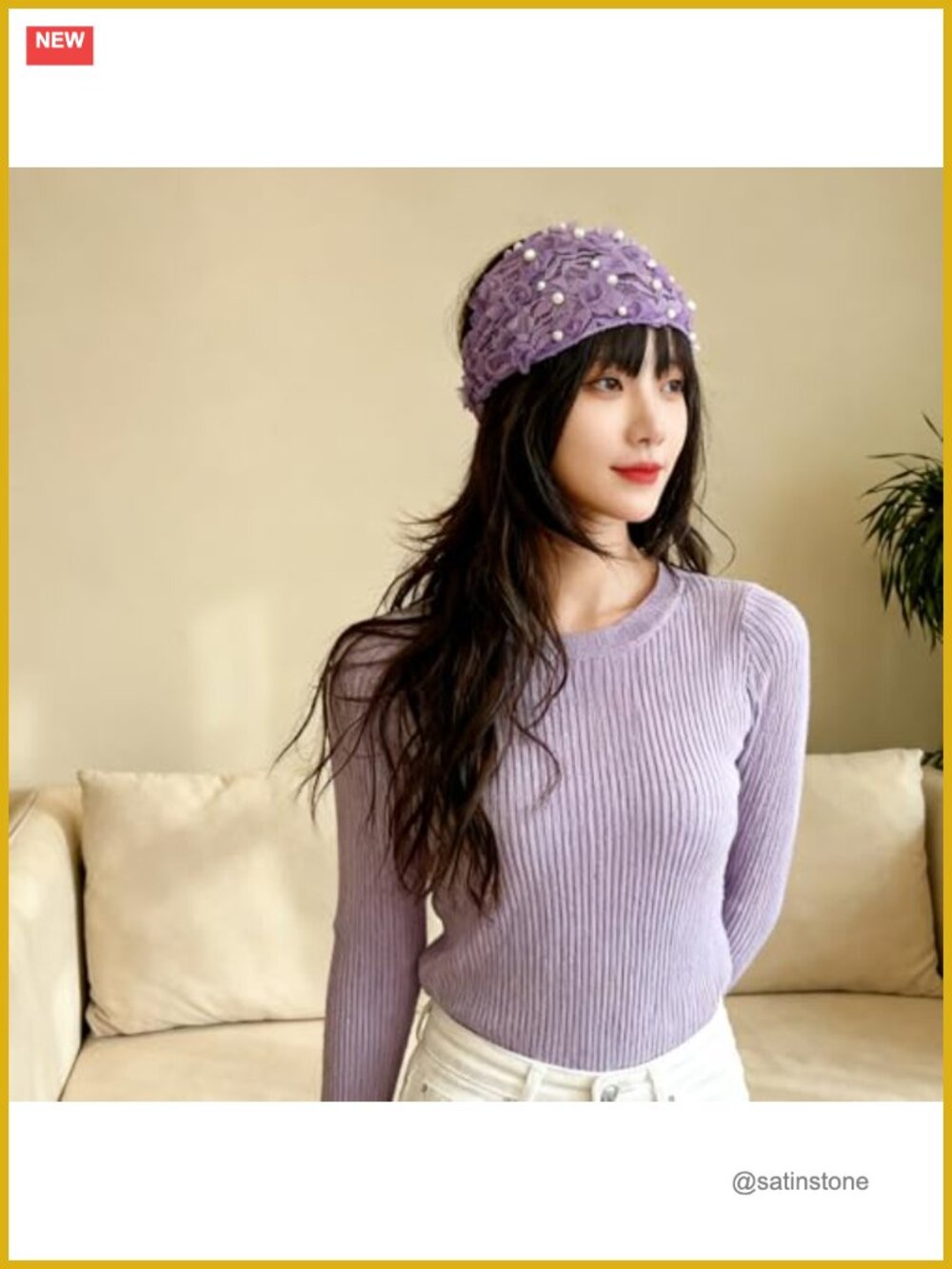 Women's Elastic Stretchy Wide Non-Slip Headband Hair Accessory